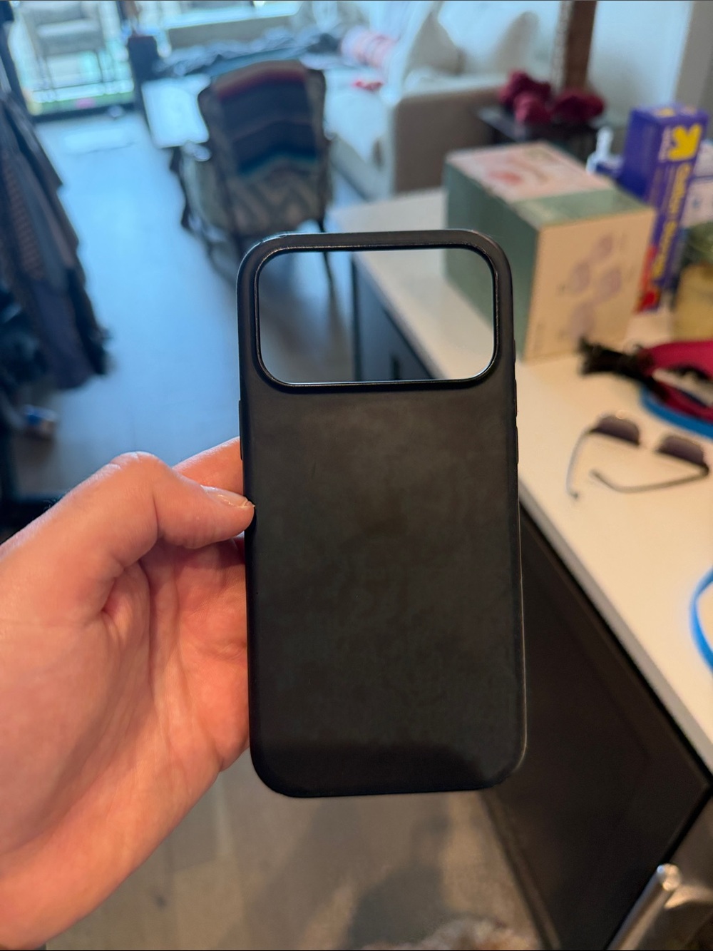 Apple Black Phone Case - silicone Protective Slim Cover